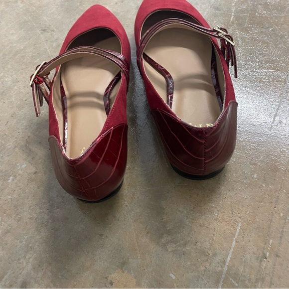 Crown & Ivy Sahara Flats 8.5 M red - Picture 7 of 12